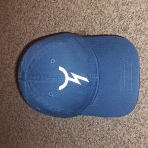 Lightening from Cloud Embroidered Adjustable Strapback Hat